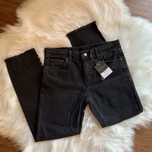 Topshop Black Jeans Size 6 - Picture 3 of 8